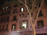 Cinco heridos leves en el incendio en una residencia de ancianos de Barcelona