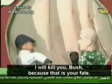 Una marioneta de un programa para niños de la TV de Gaza 'mata' a Bush