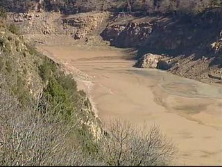 Las lluvias caídas en Cataluña no mitigan la sequía en los embalses