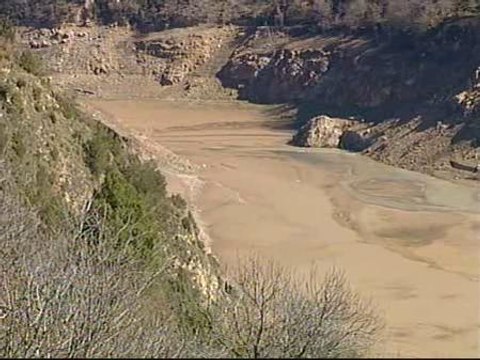 Las lluvias caídas en Cataluña no mitigan la sequía en los embalses