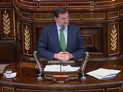 Rajoy reprocha a Zapatero la derogación del PHN por razones ideológicas