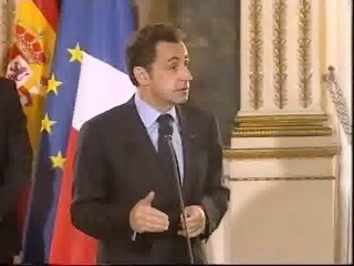 Sarkozy califica a ETA de "mafia" y a sus miembros de "asesinos"