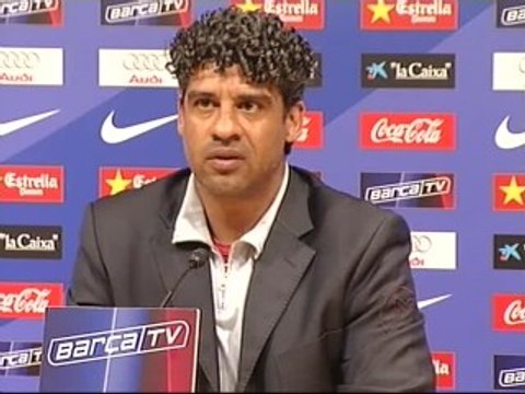 Rijkaard pide unidad y energía para apoyar a los jugadores, el corazón del Barça