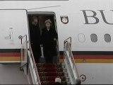 Angela Merkel visita Rusia
