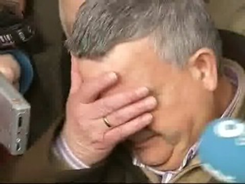 Miguel Buen rompe a llorar por el asesinato de su compañero