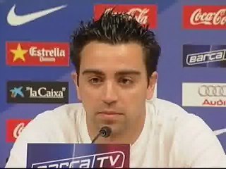 Xavi: "El problema es que no aprovechamos los baches del Real Madrid"