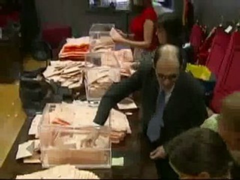 El PSE mantiene sus cuatro escaños en Vizcaya, el PP suma uno en Barcelona a costa de CiU