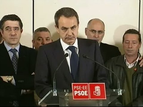 Zapatero: Habrá justicia, serán detenidos, caerán y pagaránporque es su único destino