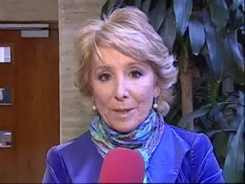 Esperanza Aguirre: Hay que volver al Pacto Antiterrorista