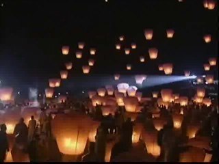 Download Video: Taiwán ilumina su cielo de noche