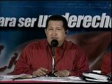 Chávez reinterpreta la despedida de Castro
