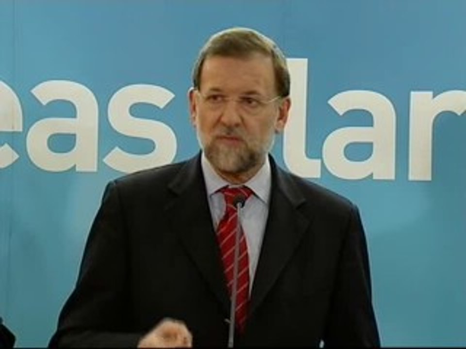 Rajoy: "Las páginas económicas son como páginas de sucesos"