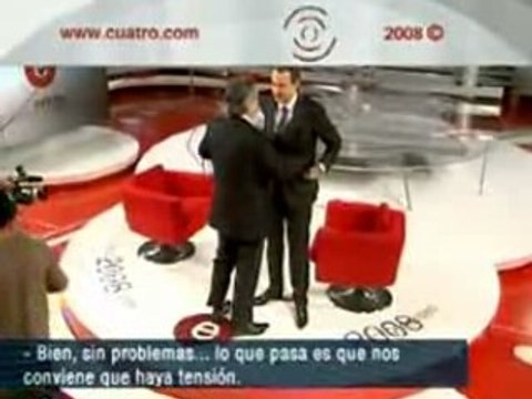 Zapatero a Gabilondo: Nos conviene que haya tensión