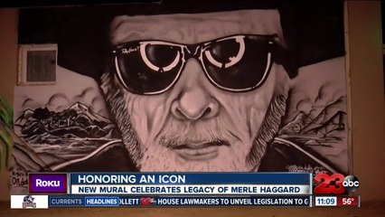 New mural in Oildale honors Merle Haggard