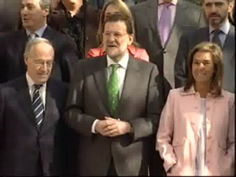 Rajoy y Aguirre presentan en El Retiro a los candidatos por Madrid