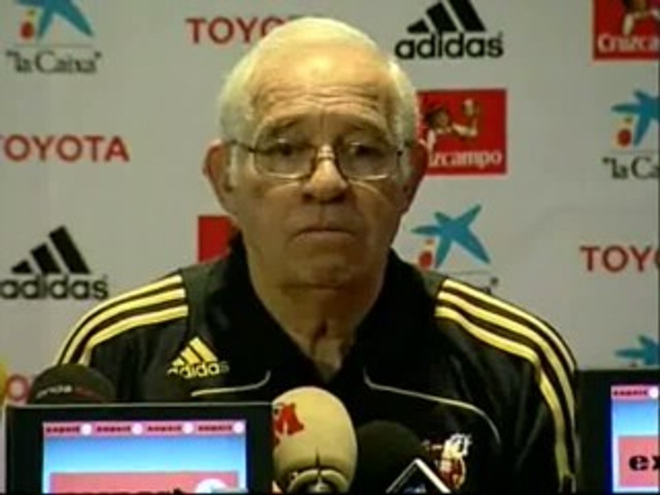 Luis Aragonés: "Nunca he visto una selección con dos entrenadores"