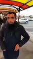 يهودي يدعي انه مسلم في فرنسا و يسعى بلحيته ليشوه صمعة  الاسلام
