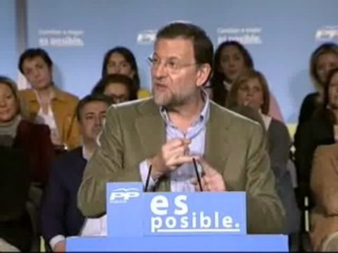 Rajoy acusa a Zapatero de armar líos para ganar votos