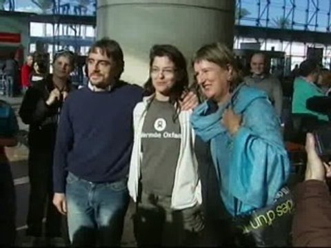 Llegan a Barcelona los tres cooperantes de Chad