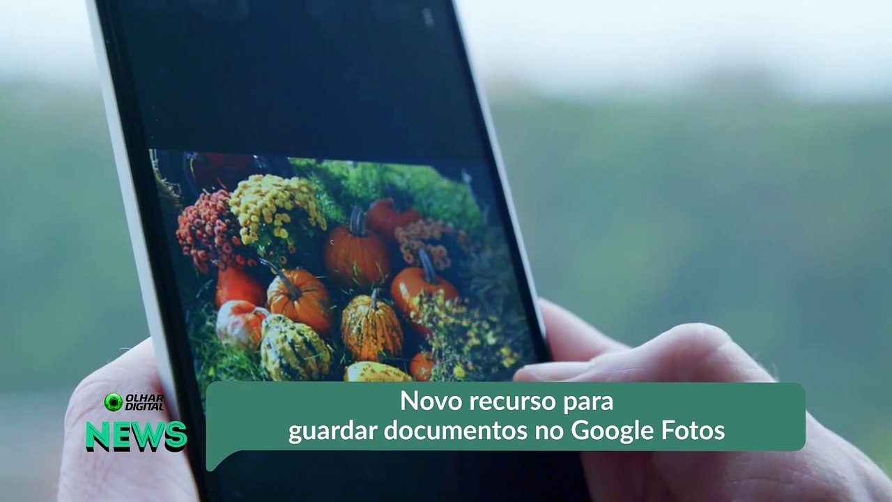 Novo recurso para guardar documentos no Google Fotos