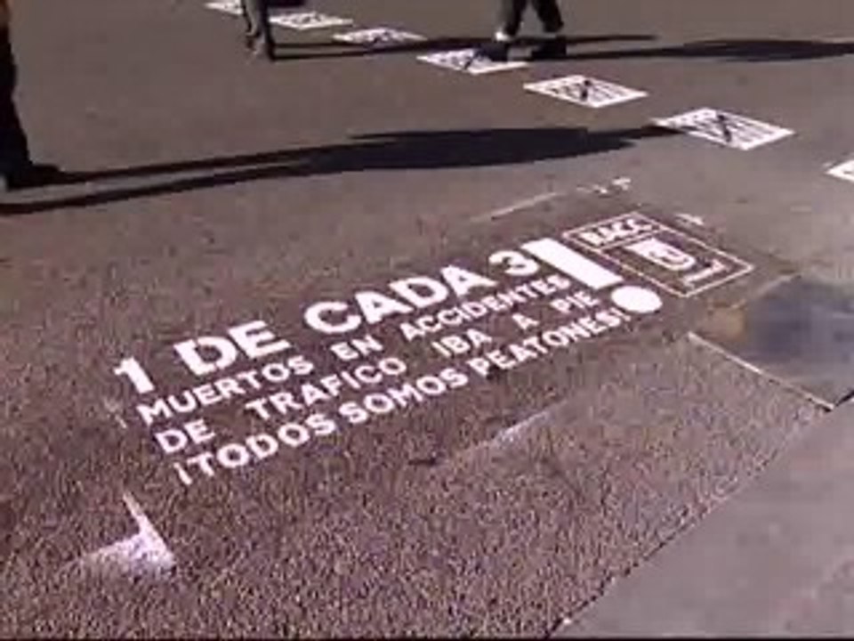 'Todos somos peatones'