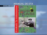 ETA actualiza su manual de armas y explosivos con más de cien páginas