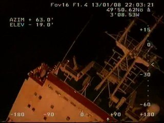 Agónico hundimiento