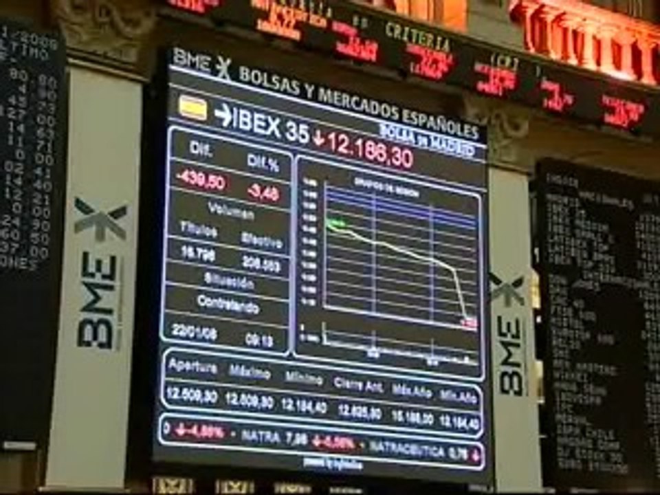 Las Bolsas europeas vuelven a caer tras el desplome de ayer