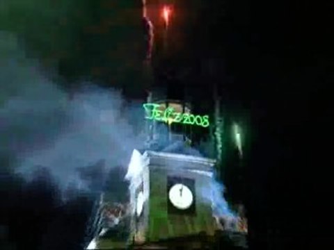 Música y luces en la Puerta del Sol para recibir al año 2008