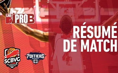 PRO B : Saint-Chamond vs Poitiers (J24)