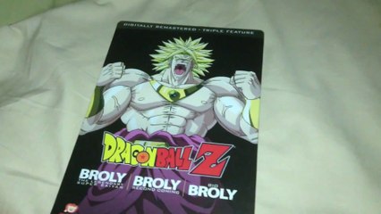 Dragon Ball Z: Broly Triple Feature Steelbook Unboxing