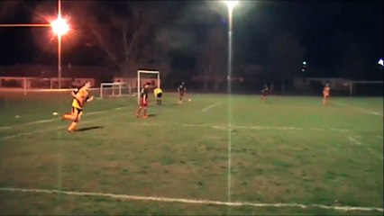 Aubigny-USPA (amical) (1-3) : but de Pierrick