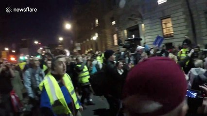 Furious Brexiteers wreak havoc on London streets