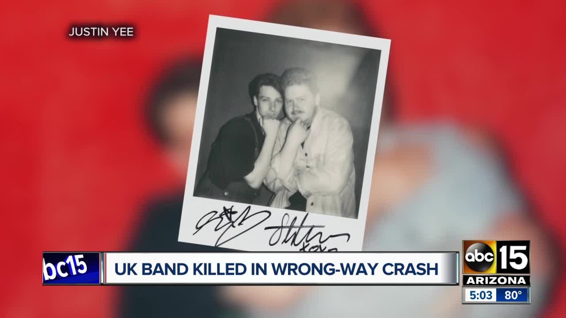 ⁣UK music duo Her's was killed in I-10 wrong-way crash, BBC reports