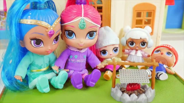 LOL Surprise Dolls + Lil Sisters Sleeping Bags