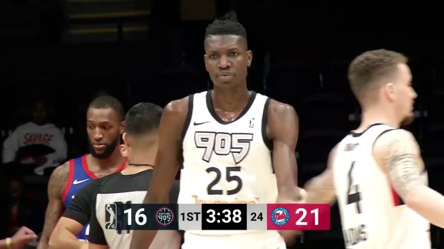 Chris Boucher (33 points) Highlights vs. Long Island Nets
