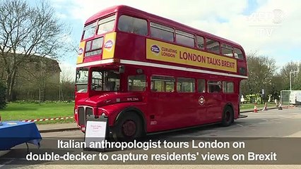 Red bus researchers feel London's Brexit pulse