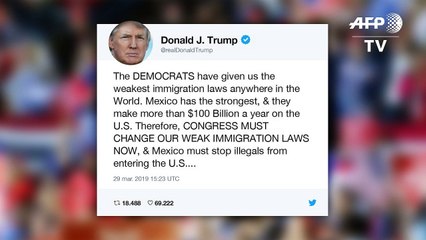 Trump vuelve a amenazar con cerrar frontera con México