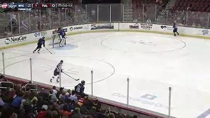 ECHL Tulsa Oilers 0 at Wichita Thunder 3
