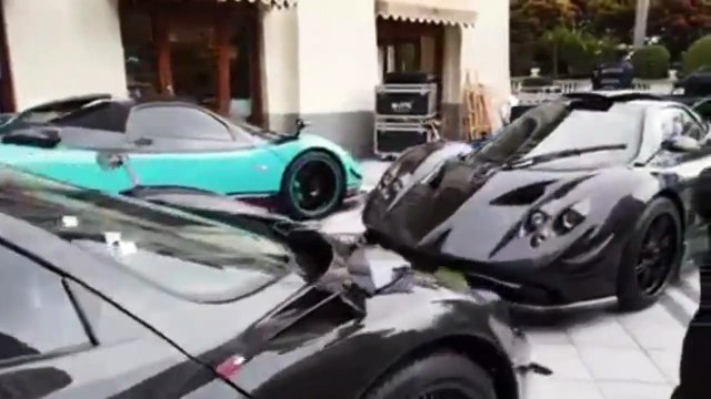 Hơn 12 chiếc siêu xe Pagani tụ tập tại Hồng Kông mừng sinh nhật lần thứ 20 của phiên bản Zonda
