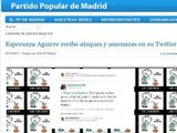 Aguirre denuncia insultos por twitter
