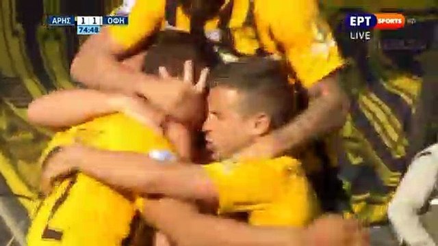 1-1 Lindsay Rose AMAZING Goal - Aris 1-1 OFI 31.03.2019