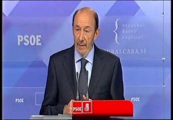 Rubalcaba: "ETA no es la protagonista, sino el Estado derecho"