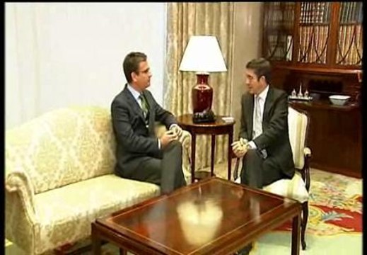 El lehendakari Patxi López recibe a Basagoiti