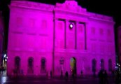 Barcelona se tiñe de rosa para conmemorar el día Internacional contra el Cáncer de Mama