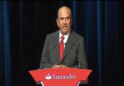 Botín asegura que no tiene sentido una recapitalización de la banca