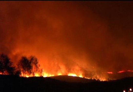 El fuego arrasa más de 6000 hectáreas en Galicia