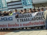 La Guardia Civil se manifiesta en Vitoria