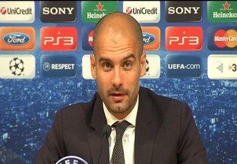 Guardiola: "Hemos hecho una exhibición, hemos jugado al fútbol de una manera estrepitosa"