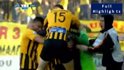 2-1 Javier Matilla AMAZING Goal - Aris 2-1 OFI 31.03.2019